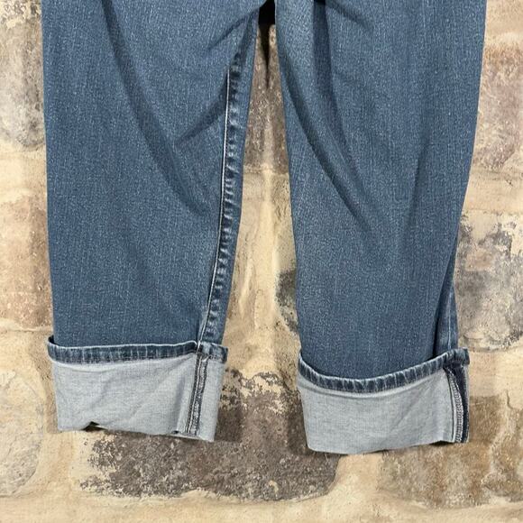 Levi's 515 Jeans Capri Blue Woman's 10 Stretch Casual Summer Vacation Basic - Picture 7 of 14